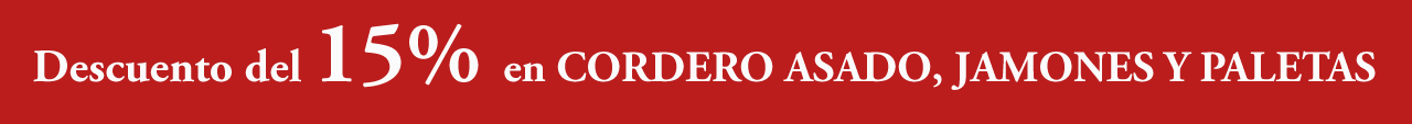 descuento cordero asado